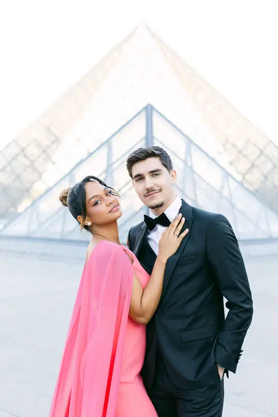 Photographe mariage Louvre Paris