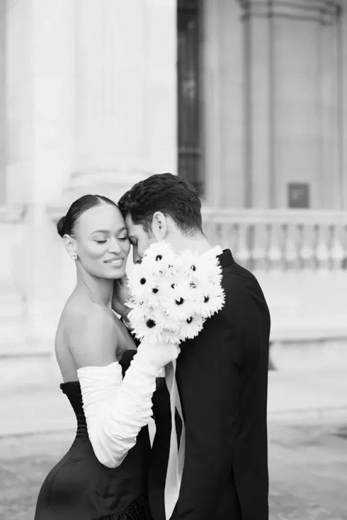 Reportage mariage de luxe Paris Louvre